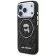 Karl Lagerfeld IML Karl Head Logo MagSafe vāciņš priekš iPhone 17 Pro Max, melns