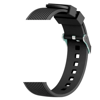 Devia Deluxe Sport siksniņa viedpulksteņiem (20 mm), melna