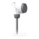 Flextail Tiny Shower-W portatīvā duša ar sūkni, balta