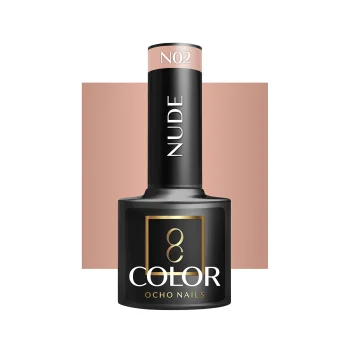 Ocho Nails NUDE N02 gēla nagu laka 5g