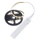 Ūdensizturīga LED Lente ar Kustības Sensoru, Uz Baterijām/USB, 1M, Silti Balta