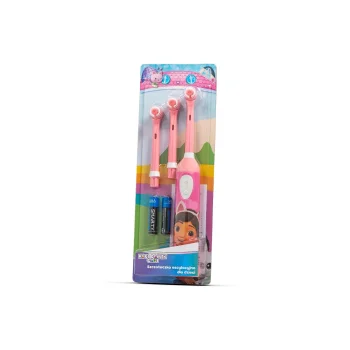 Huslog Gabby's Dollhouse bērnu oscilējošā zobu birste, rozā