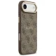 Guess 4G PU Classic Logo MagSafe vāciņš iPhone 17 Air - brūns