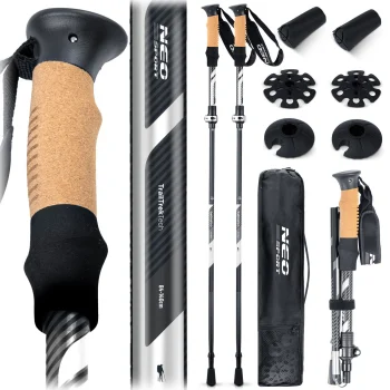 Neo-Sport NS-382 Trekkinga nūjas, 85-130 cm
