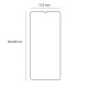 TFO 2.5D aizsargstikls Samsung Galaxy A06s telefonam, 9H, 0.3 mm