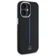 Mercedes iPhone 16 vāciņš Silicone Blue Stripe MagSafe, melns