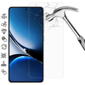 Xiaomi Poco M7 Pro 5G / Poco X7 Pro / Poco X7 / Redmi Note 14 Pro - Aizsargstikls (Šaurs līdz Izliekumiem) | Tempered...