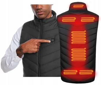 USB Apsildāma veste vīriešiem un sievietēm, silta jaka bez piedurknēm | Heated Vest Jacket