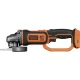 Akumulatora leņķa slīpmašīna Black & Decker BCG720N-XJ, 18V, 125 mm