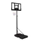 Movepro brīvi stāvošs basketbola grozs ar regulējamu augstumu līdz 305 cm