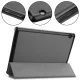Huawei MediaPad T5 10.1\" Tri-fold Stand Cover Case, Grey | Vāks Apvalks Pārvalks Grāmatiņa Planšetdatoram