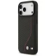 BMW M Carbon Line & Logo MagSafe vāciņš priekš iPhone 17 Pro Max, melns/sarkans