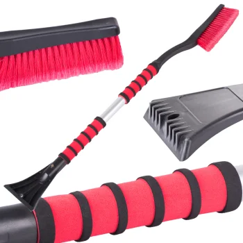 2-in-1 Auto ledus skrāpis un sniega birste, 87 cm