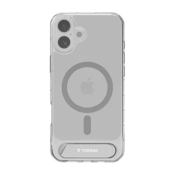 Torras Pstand vāciņš iPhone 16 Plus, caurspīdīgs