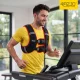 Svara veste 4FIZJO 10 kg, melna/sarkana