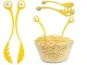 Pasta, Spageti, Salātu Karotes Komplekts, 2 gab.