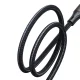 Joyroom Light-Speed S-A25 USB-A uz USB-C kabelis 100W 1.2m, melns