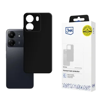 3mk Matt Case vāciņš Xiaomi Redmi 13C / Poco C65, melns