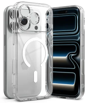 Vāciņš Ringke Fusion Magnetic MagSafe priekš iPhone 18 Pro Max / 17 Pro Max, caurspīdīgs