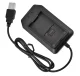 Xbox 360 akumulatoru komplekts ar USB lādētāju, 2 gab., melns