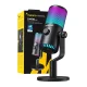 Maono DM30RGB spēļu mikrofons, melns