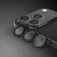 Etteri kameras aizsargstikls iPhone 17 Pro / 17 Pro Max, melns