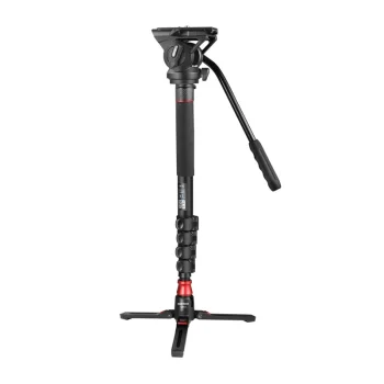 Neewer GM76 monopod statīvs ar video galvu, 179 cm, līdz 6 kg