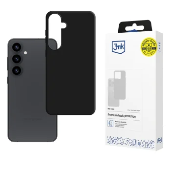 3Mk Protection Matt Case vāciņš Samsung Galaxy S25, Melns