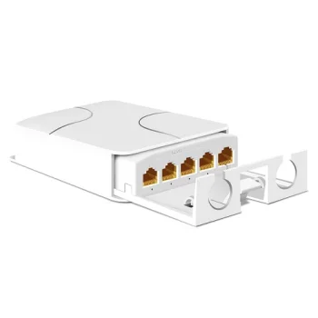 PoE pagarinātājs-slēdzis 4x Gigabit PoE + 1x Gigabit PoE Uplink, 90W