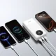 Ārējais akumulators Dudao K12Pro, 20000 mAh, 22.5W PD, USB-C, 2x USB-A, balts
