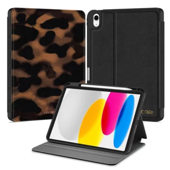 Tech-Protect Lamano vāciņš iPad 10.9 (2022) / iPad 11 (2025) - brūns/melns