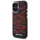 AMG Silicone Graphics MagSafe vāciņš iPhone 16, melns