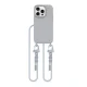 Tech-Protect iPhone 14 Pro vāciņš MagNecklace MagSafe, pelēks
