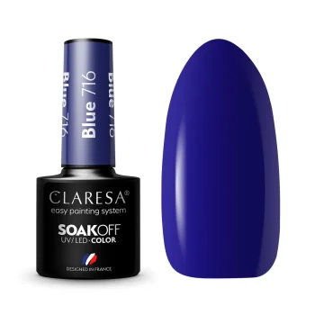 Claresa Blue 716 hibrīda nagu laka, 5g