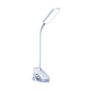 Wozinsky VT-02 LED lasīšanas lampa ar klipsi, 5W, 100 lm, 6000K, balta
