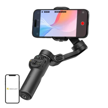 Aochuan Smart X2 Standard Gimbal stabilizators, melns
