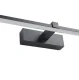 LED sienas lampa gaisma virs vannas istabas spoguļa 40cm, Melns | Over the Mirror Lamp Light for Bathroom