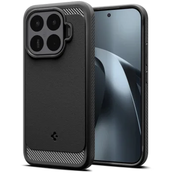 Vāciņš Xiaomi 17T Spigen Rugged Armor, Matte Black