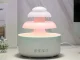 Bezvadu gaisa mitrinātājs un aromadifuzors ar LED lampu un strūklakas efektu