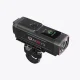 AKEEYO 730Pro 4K video reģistrators un sporta kamera velosipēdiem un motocikliem, melna