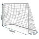 Futbola vārtu tīkls Neo-Sport, 300 x 200 x 90 cm