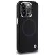 BMW Signature Liquid Silicone MagSafe vāciņš iPhone 15 Pro, melns