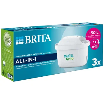 Ūdens filtra kasetnes Brita MAXTRA PRO All-in-1, 3 gab., baltas