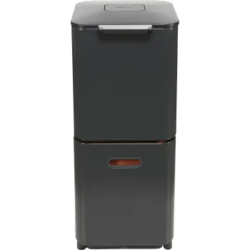 Atkritumu šķirošanas tvertne Joseph Joseph Totem Compact 40 L, pelēka