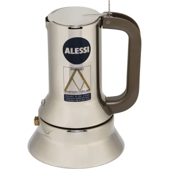 Alessi 9090/1 espresso kafijas automāts, 1 tase, nerūsējošais tērauds