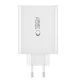 Tech-Protect NC100W-GAN tīkla lādētājs GaN 3x USB-C PD 100W / USB-A QC 3.0, melns