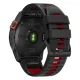 Tech-Protect IconBand Pro siksniņa Garmin Fenix 3 / 5X / 6X / 7X, melna/sarkana