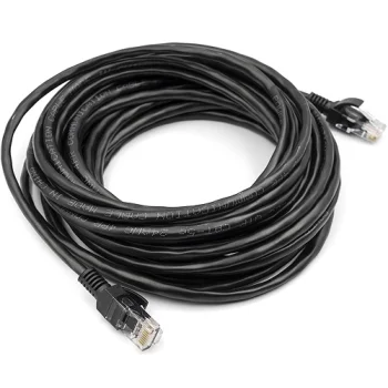 Cat5E UTP Tīkla Kabelis 7.5m Melns