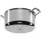 Katls ZWILLING Peak ar vāku 24 cm 5,7 l, nerūsējošais tērauds, sudraba