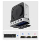 Orico MiniDock 10-in-1 dokstacija ar M.2 SSD slotu Mac mini 2024 datoram, sudraba